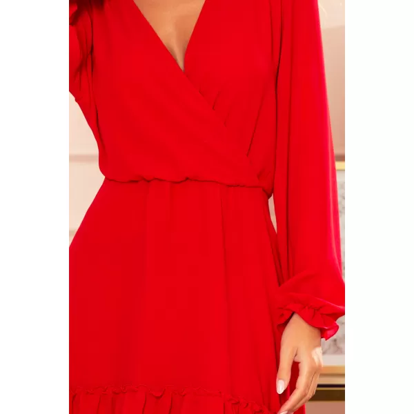  Rochie NUMOCO LAUREN A329-2 ROŞU 