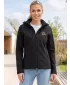 Jachetă softshell pentru femei ALTISPORT ALW056521 NEGRU