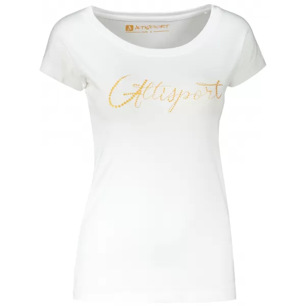  Tricou pentru femei ALTISPORT CIANNA LTST771 ALB 