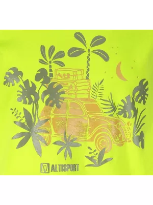 Tricou pentru copii ALTISPORT ALK059138 LĂMÂIE VERDE