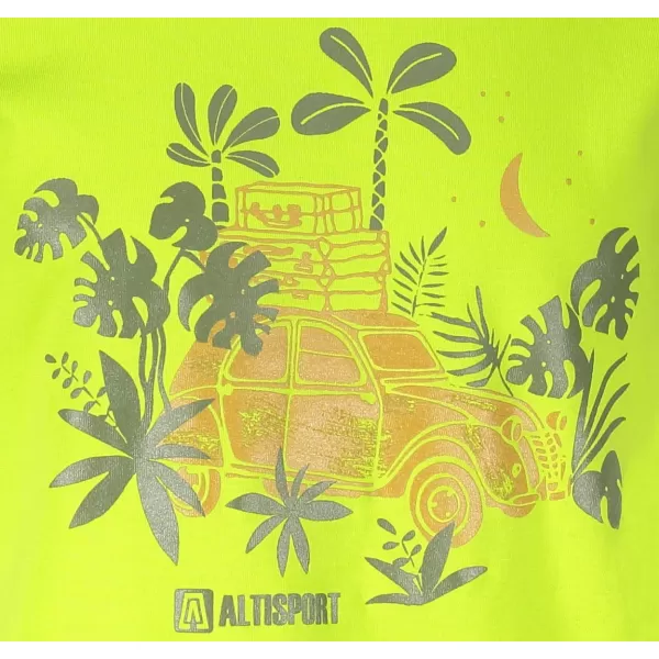  Tricou pentru copii ALTISPORT ALK059138 LĂMÂIE VERDE 