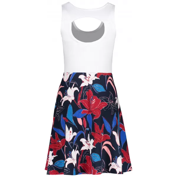  Rochie ALTISPORT NADINA LSKT325 ALB/ALBASTRU 