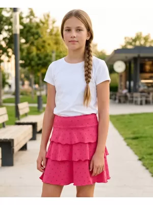 Fusta fetei SAM 73 KATIE GZ 527 ROZ ÎNCHIS