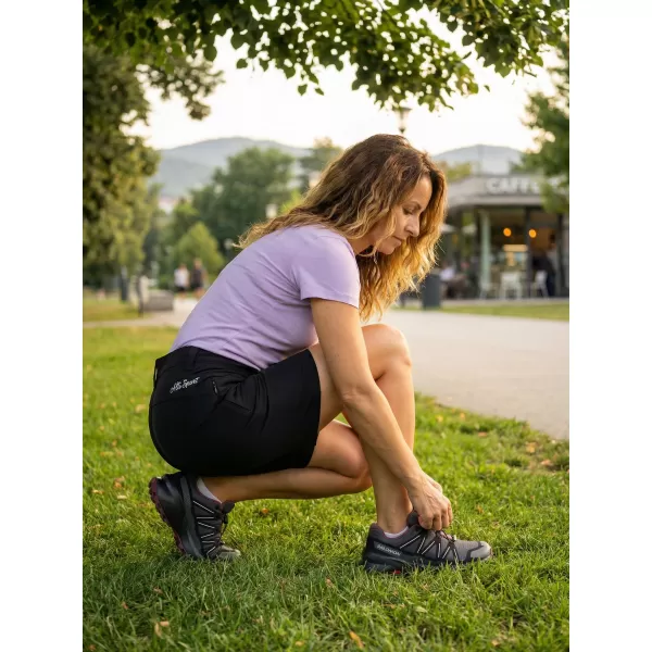  Pantaloni scurți de damă ALTISPORT NEISA LPAT509 NEGRU 