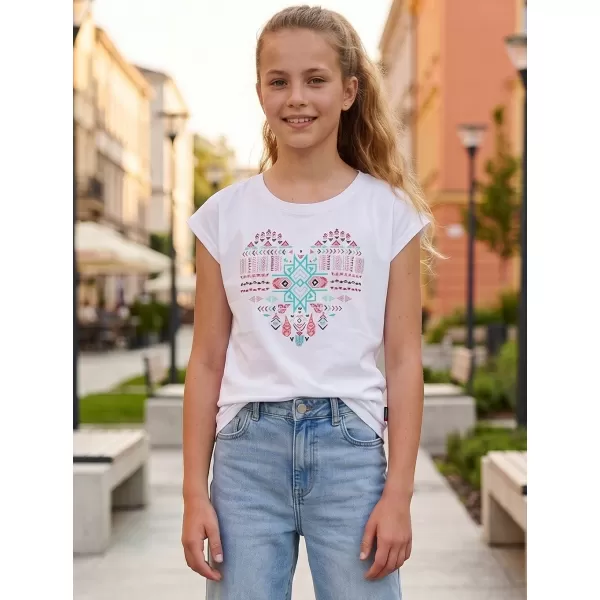  Tricou de fată cu mâneci scurte SAM 73 FREYA GT 550 ALB 