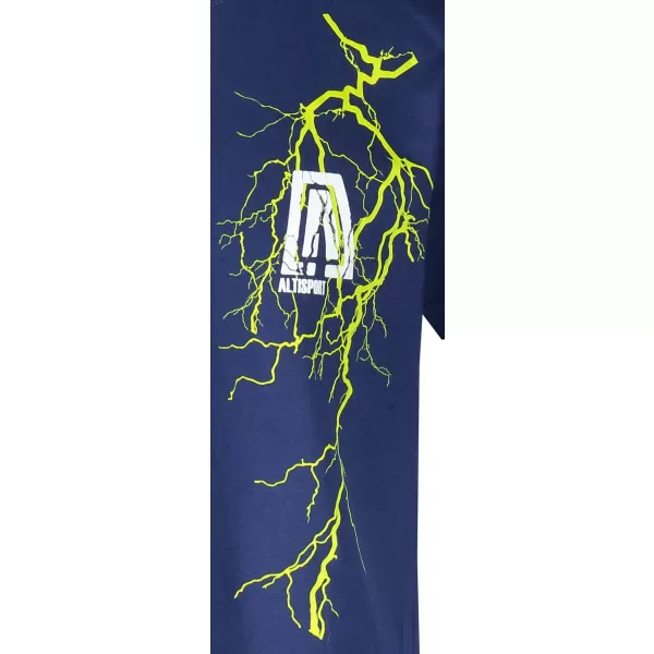  Tricou pentru copii ALTISPORT ALK027138 ALBASTRU MIEZUL NOPȚII 