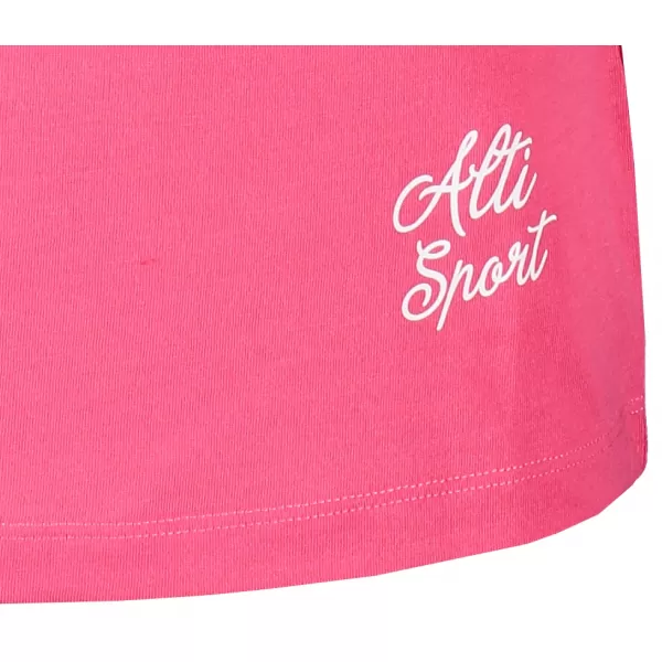  Tricou de damă cu mâneci scurte ALTISPORT ARICA LTST772 ROZ DESCHIS 