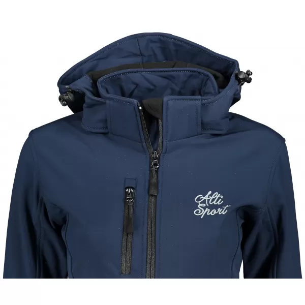  Jachetă softshell pentru femei ALTISPORT ALW056521 ALBASTRU MARIN 