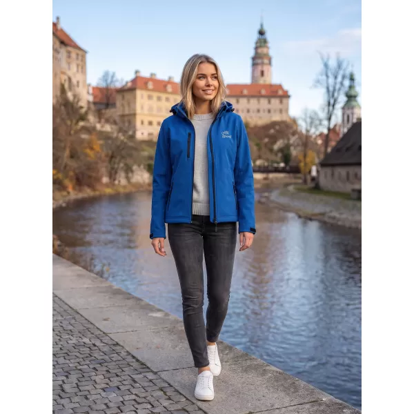  Jachetă softshell pentru femei ALTISPORT ALW056521 ALBASTRU REGAL 