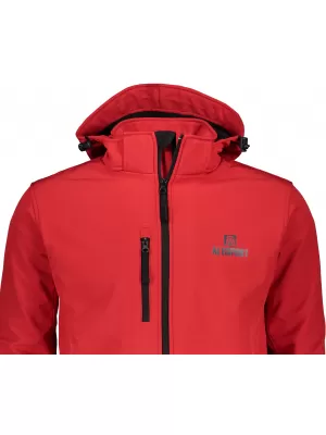 Jachetă softshell pentru bărbați ALTISPORT ALM006522 ROȘU