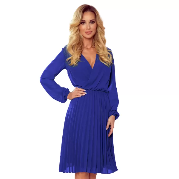  Rochie NUMOCO ISABELLE A313-3 ALBASTRU 