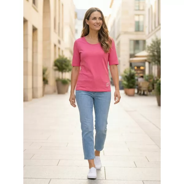  Tricou de damă cu mâneci scurte ALTISPORT ARICA LTST772 ROZ DESCHIS 
