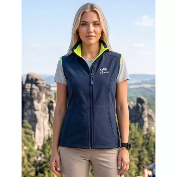  Vesta softshell dama ALTISPORT ALW056516 ALBASTRU MARIN 