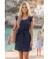 Rochie KIXMI LESLIE ALBASTRU INCHIS