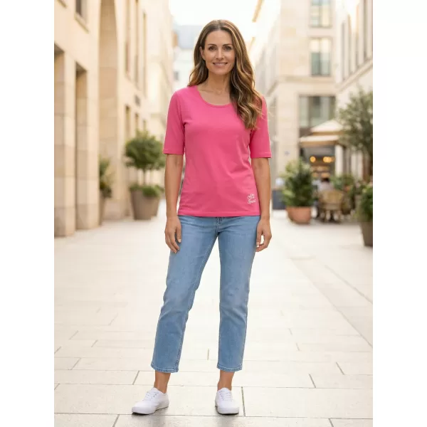  Tricou de damă cu mâneci scurte ALTISPORT ARICA LTST772 ROZ DESCHIS 