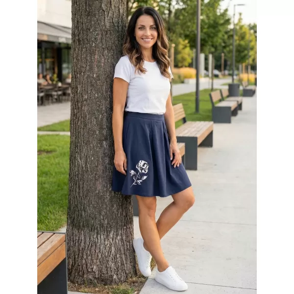  Fusta de dama ALTISPORT BARTARA LSKT322 ALBASTRU INCHIS 