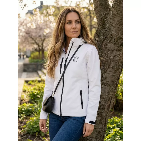  Jachetă softshell pentru femei ALTISPORT ALW056521 ALB 