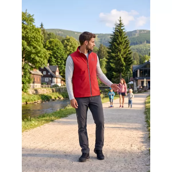  Vestă softshell pentru bărbați ALTISPORT ALM006517 ROȘU 