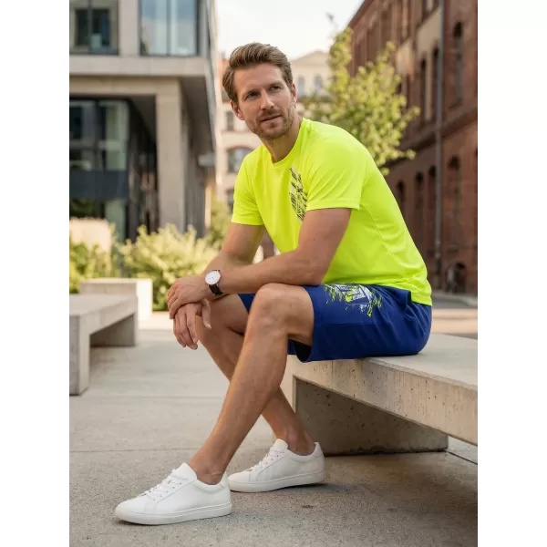  Pantaloni scurți pentru bărbați ALTISPORT ALM032611 ALBASTRU REGAL 