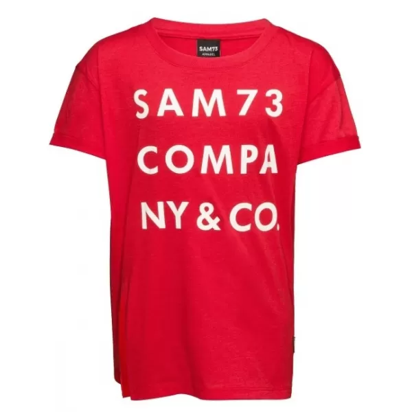  Tricou de fată cu mâneci scurte SAM 73 MELANIE GT 551 ROŞU 