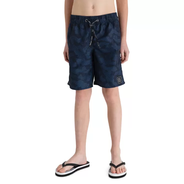  Pantaloni scurți de băieți SAM 73 FELIX BS 532 ALBASTRU ÎNCHIS 