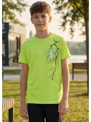 Tricou pentru copii ALTISPORT ALK027138 LĂMÂIE VERDE