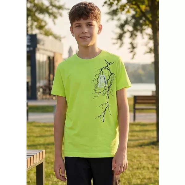  Tricou pentru copii ALTISPORT ALK027138 LĂMÂIE VERDE 