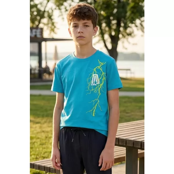  Tricou pentru copii ALTISPORT ALK027138 TURCOAZ 