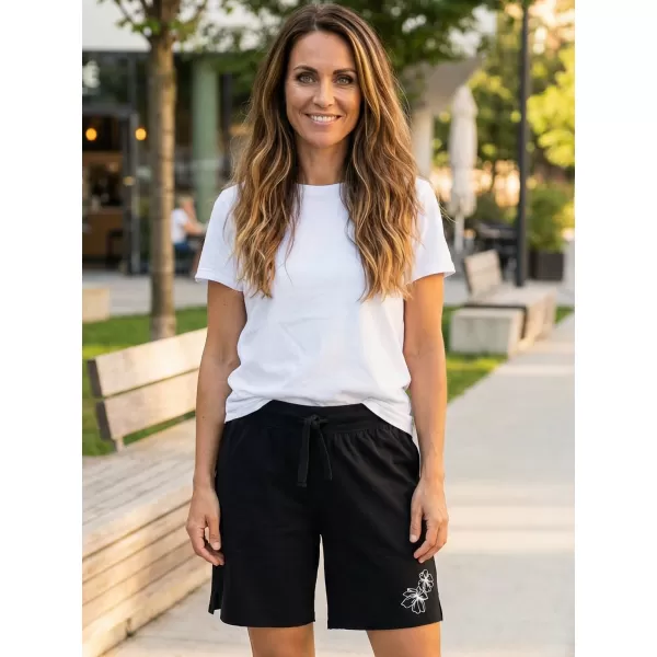  Pantaloni scurți de damă ALTISPORT ARBELA LPAT513 NEGRU 