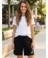 Pantaloni scurți de damă ALTISPORT ARBELA LPAT513 NEGRU