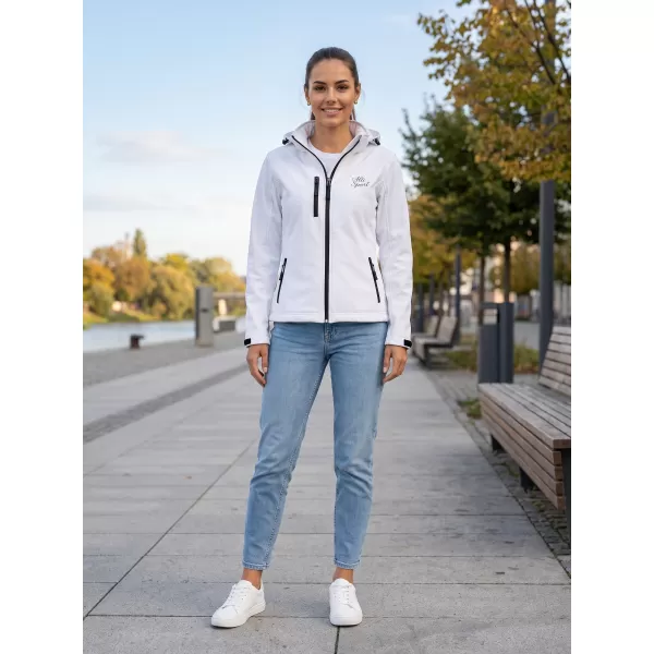 Jachetă softshell pentru femei ALTISPORT ALW056521 ALB 