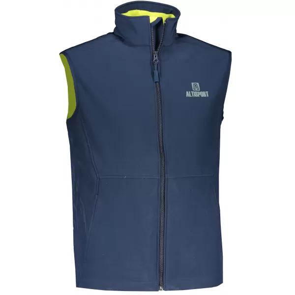  Vestă softshell pentru bărbați ALTISPORT ALM006517 ALBASTRU MARIN 