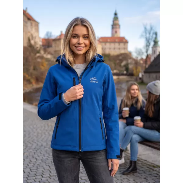  Jachetă softshell pentru femei ALTISPORT ALW056521 ALBASTRU REGAL 