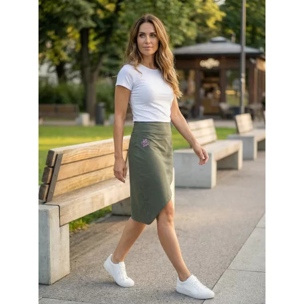  Fusta de dama ALTISPORT LARCA LSKT347 VERDE 