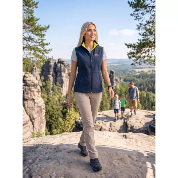  Vesta softshell dama ALTISPORT ALW056516 ALBASTRU MARIN 