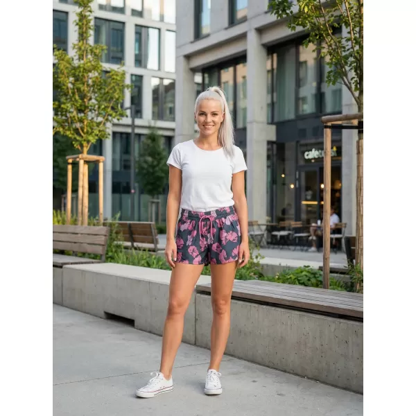  Pantaloni scurți de damă ALTISPORT BARBA LPAT512 VIOLET 
