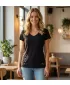 Tricou pentru femei ALTISPORT ECYLA LTST767 NEGRU