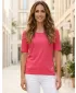 Tricou de damă cu mâneci scurte ALTISPORT ARICA LTST772 ROZ ÎNCHIS