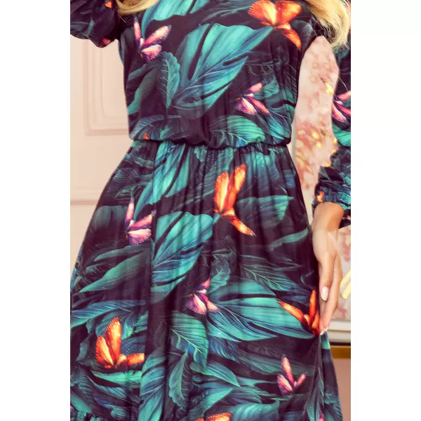 Rochie pentru femei Numoco A320-1 Green Modern NOMOCO1 