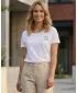 Tricou pentru femei cu mâneci scurte SAM 73 SIAN WT 820 ALB