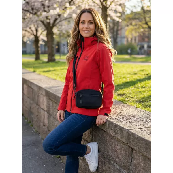  Jachetă softshell pentru femei ALTISPORT ALW056521 ROȘU 