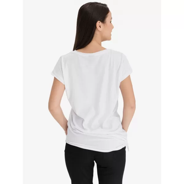  Tricou pentru femei cu mâneci scurte SAM 73 MOLLY WT 817 ALB 
