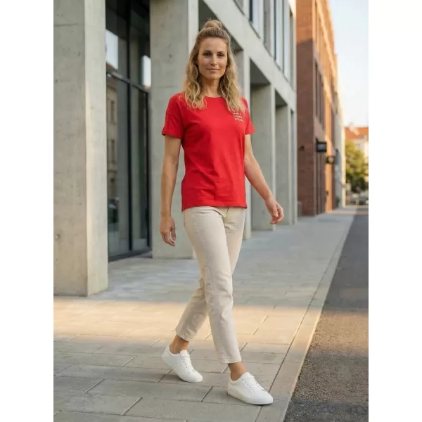  Tricou pentru femei cu mâneci scurte SAM 73 SIAN WT 820 ROŞU 