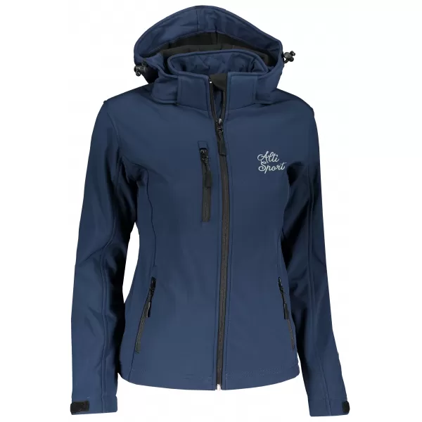  Jachetă softshell pentru femei ALTISPORT ALW056521 ALBASTRU MARIN 