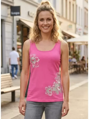 Dámské tílko ALTISPORT CARRYOVER ALW016136 PURPUROVÁ