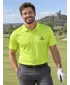Tricou funcțional pentru bărbați cu guler ALTISPORT ALM006217 LĂMÂIE VERDE