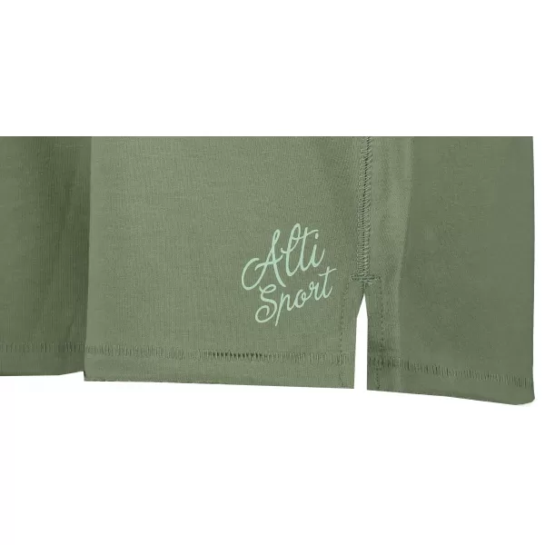  Pantaloni scurți de damă ALTISPORT AINA LPAT511 VERDE 
