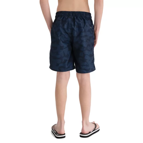 Pantaloni scurți de băieți SAM 73 FELIX BS 532 ALBASTRU ÎNCHIS 