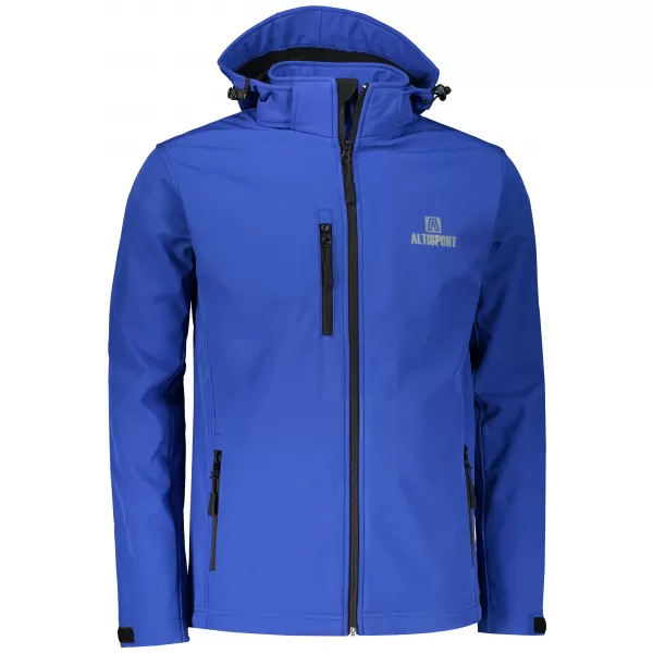  Jachetă softshell pentru bărbați ALTISPORT ALM006522 ALBASTRU REGAL 