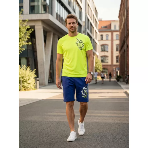  Pantaloni scurți pentru bărbați ALTISPORT ALM032611 ALBASTRU REGAL 